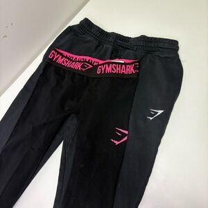 Gymshark Women’s Small Two Pairs Pink/Black Leggings Sweatpants